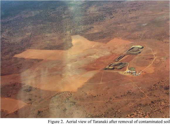 Maralinga aerial view