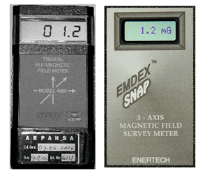 ELF Meters - Sypris Model 4080 and EMDEX Snap