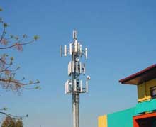 Mobile phone base station antenna