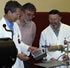 Scientists talking