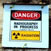 Radiation sign