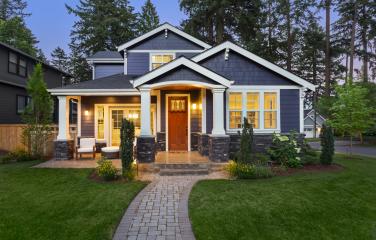 Exterior of house