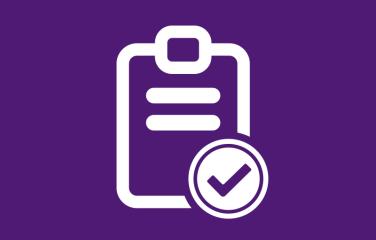 Clipboard icon with checkbox