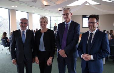 Hon. Senator Bridget McKenzie, Dr. Carl-Magnus Larsson and IRRS officials